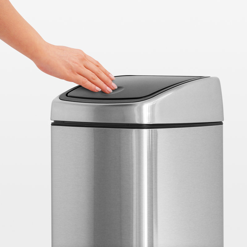 Brabantia 25L Touch Top Metal Bin & Reviews Wayfair.co.uk